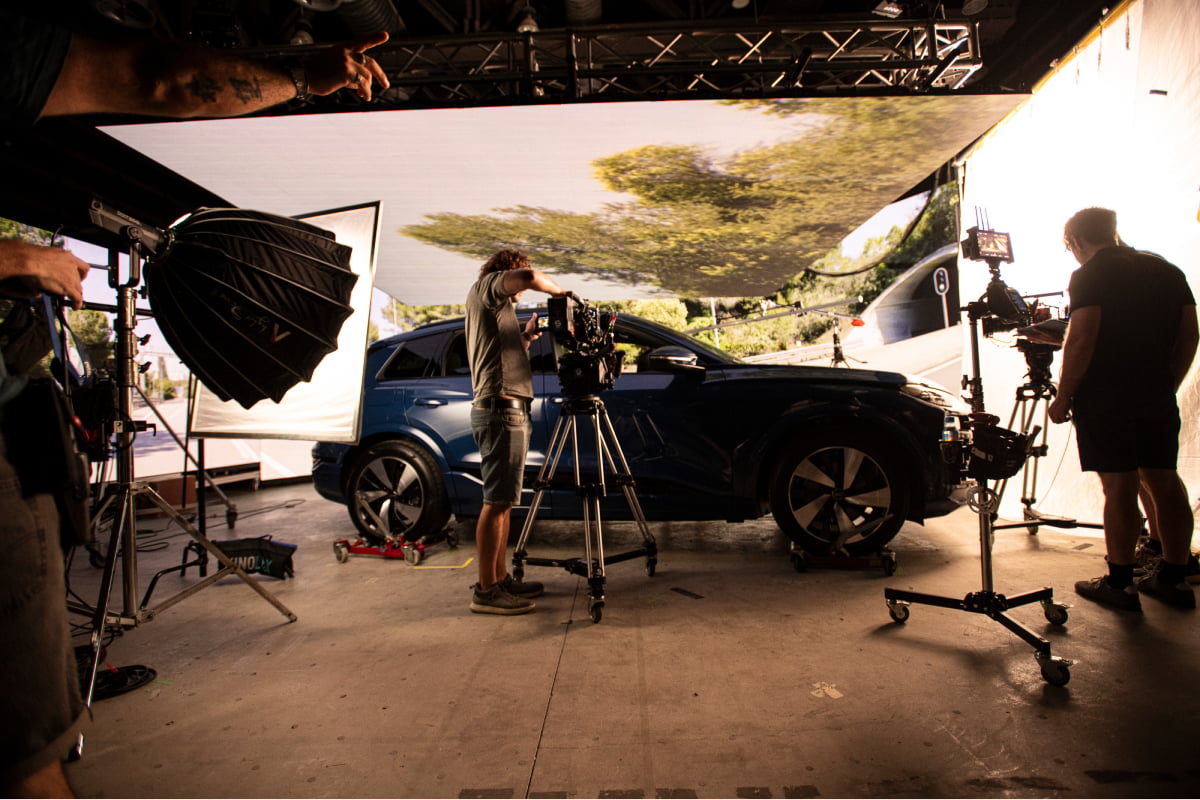 Fotografía del Making Of para Audi Future Stories