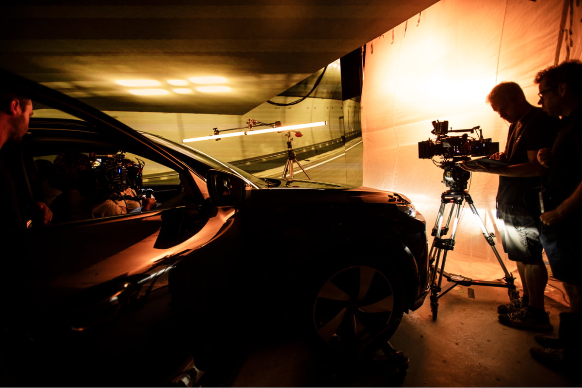 Fotografía del Making Of para Audi Future Stories