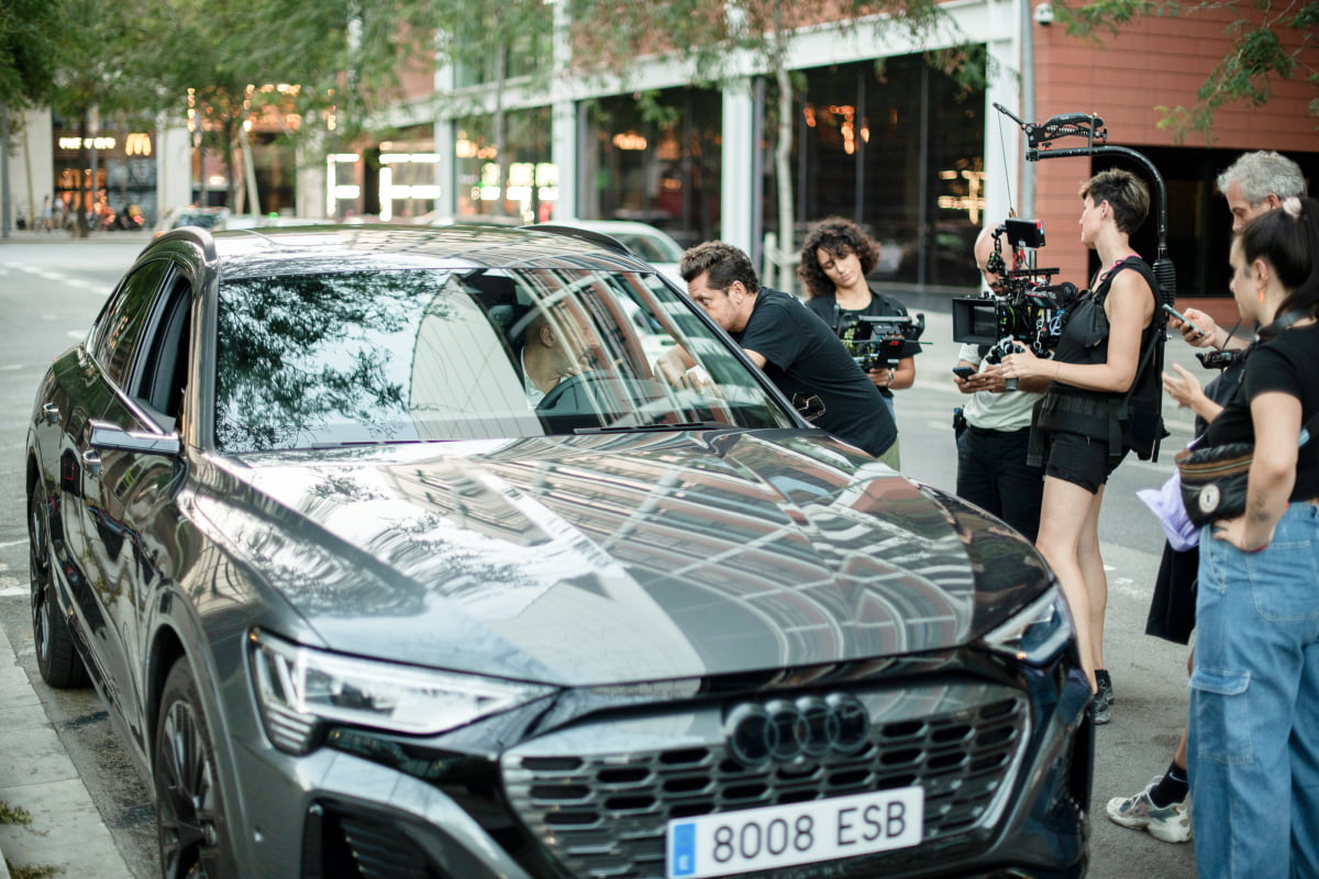 Fotografía del Making Of para Audi Future Stories