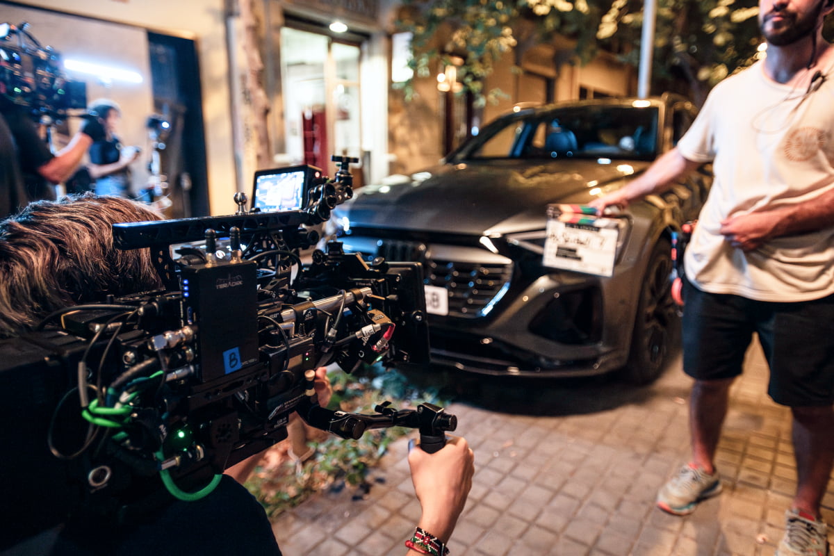 Fotografía del Making Of para Audi Future Stories